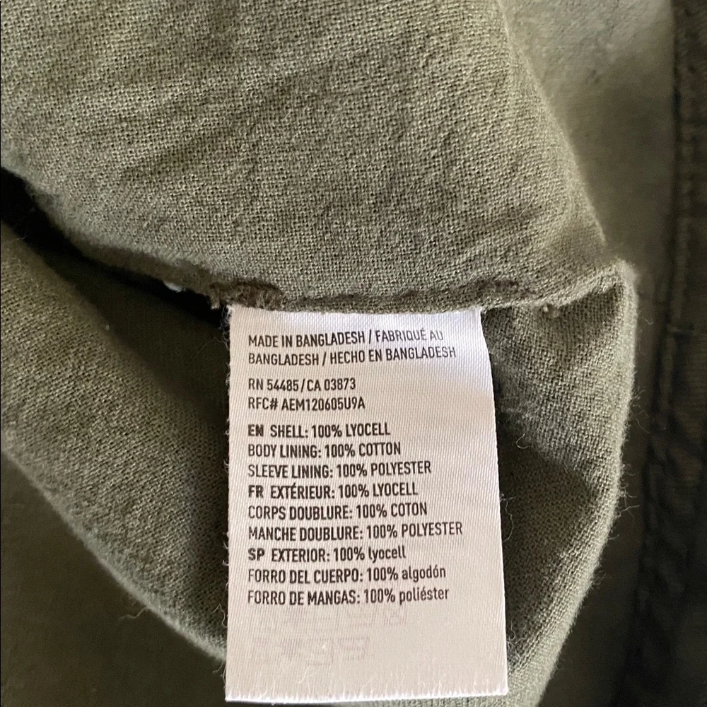 Women’s American Eagle Outfittersutility  Jacket army green coat small